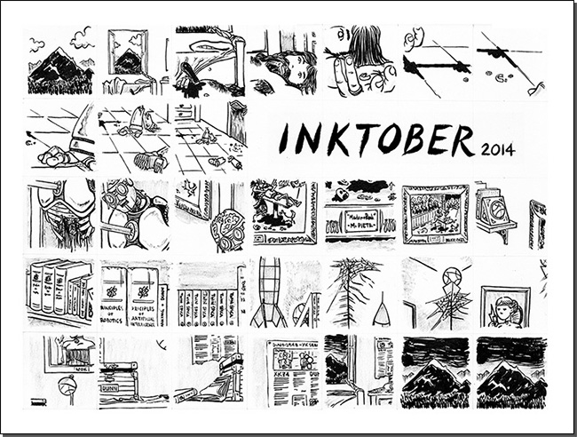 Inktober 2014: Day 1